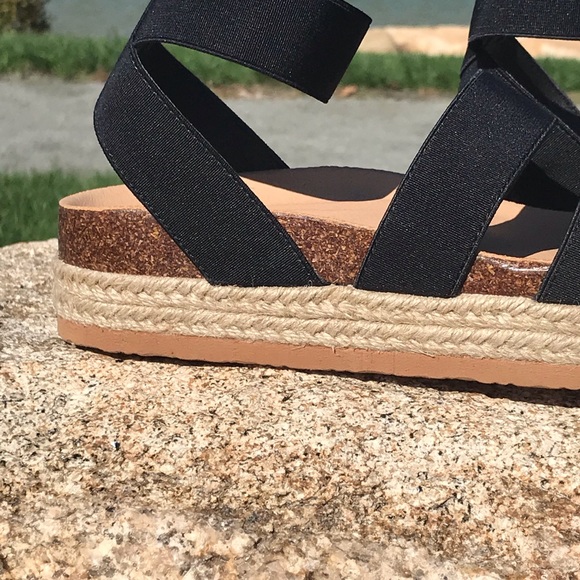 Espadrille Platform Sandals - Picture 4 of 4